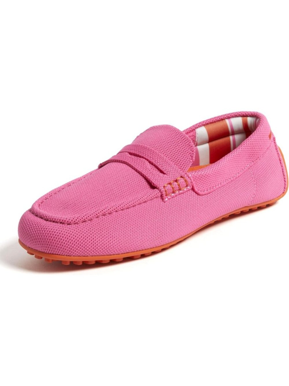 Women's Azalea Pink Closed Toe Dear Foam Slip On Hazel Loafer Slipper Shoe